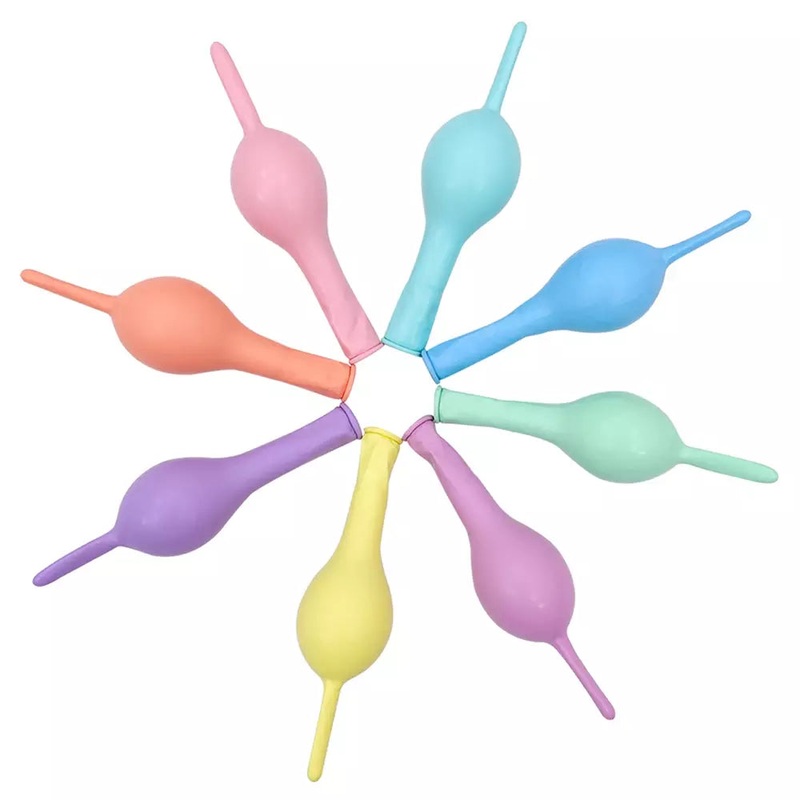10-inch Pastel Tail Linking Pastel Latex Balloons 10pk