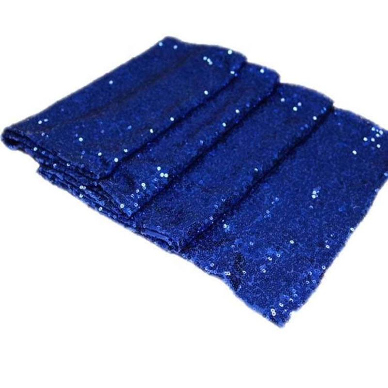 Royal Blue Sequin Table Runner