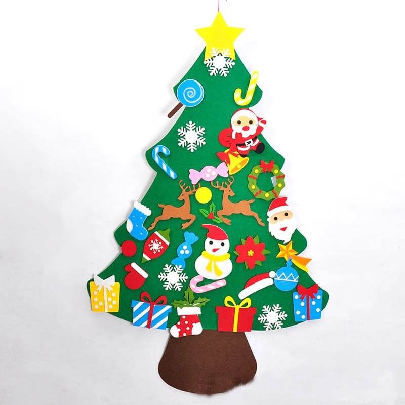 DIY Felt Christmas Tree Kit For Kids - Style S