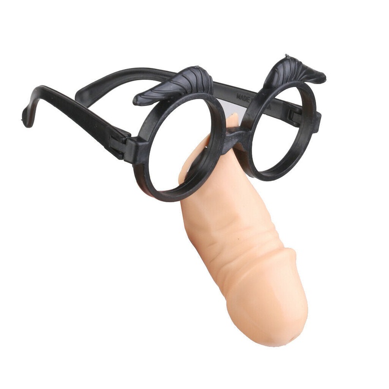 Hen Party Novelty Fun Penis Nose Glasses Frame