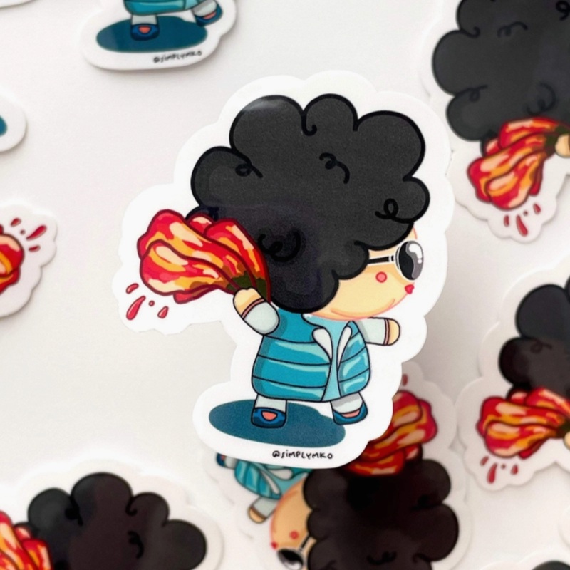 Ajumma Kimchi Slap Sticker