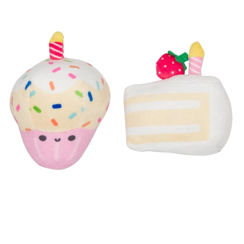 Birthday Cake Cat Toy Set