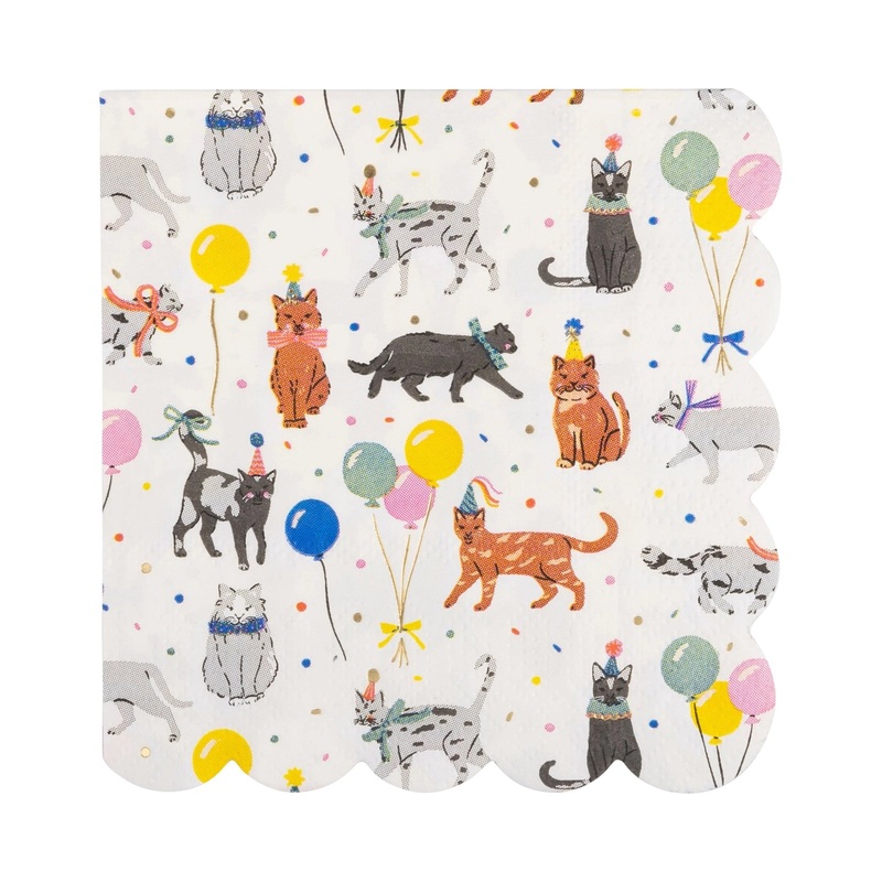 Cat Party Napkins