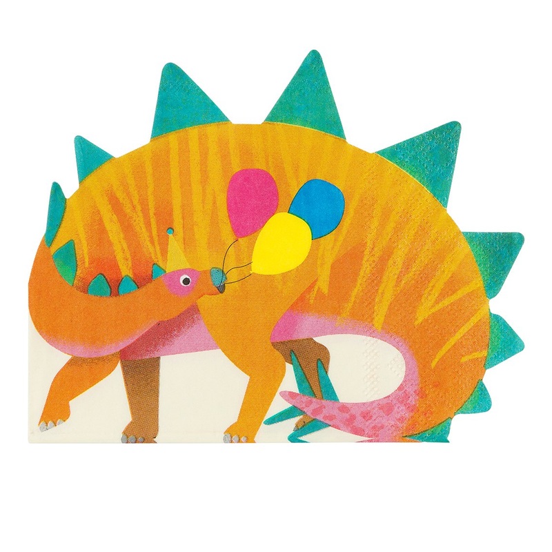 Dinosaur Shape Napkins