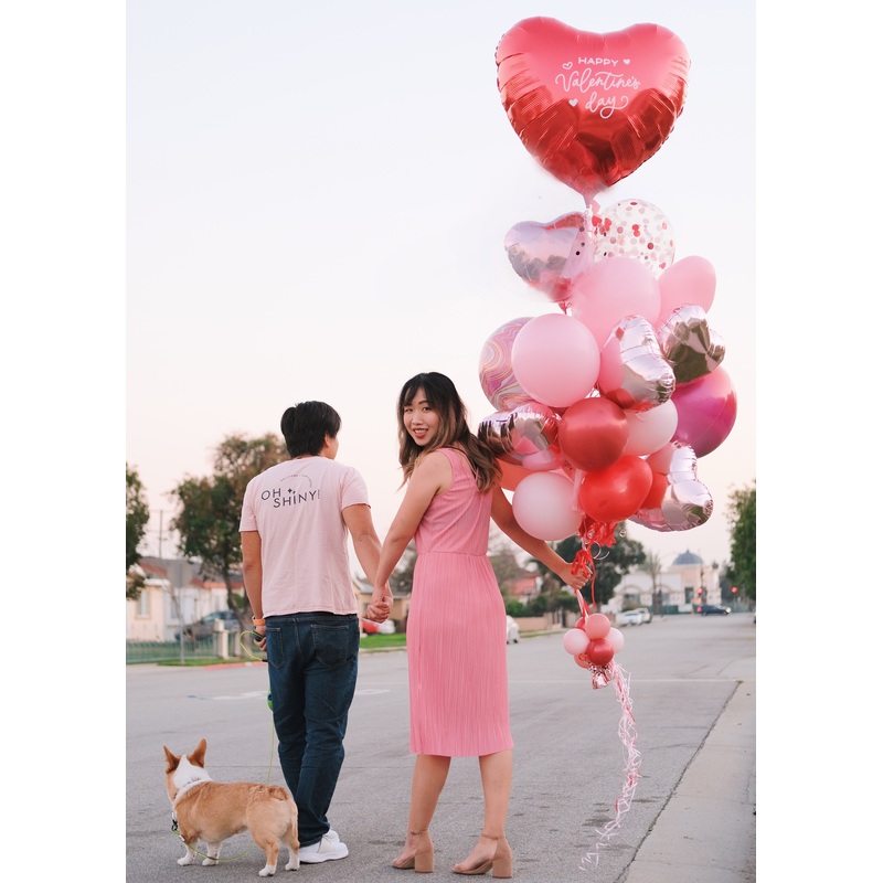 Super Heart Valentine's Day Balloons (Designer's Choice)