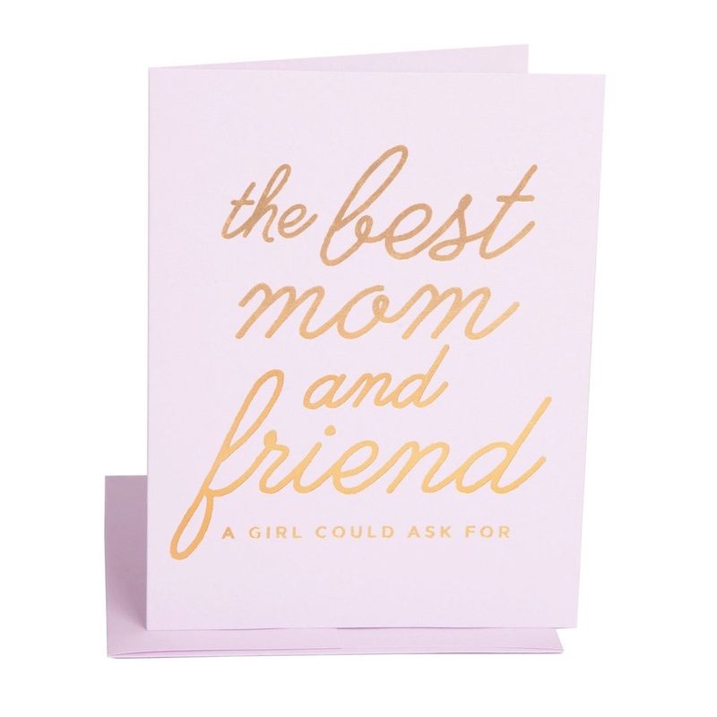 Best Mom and Friend Card