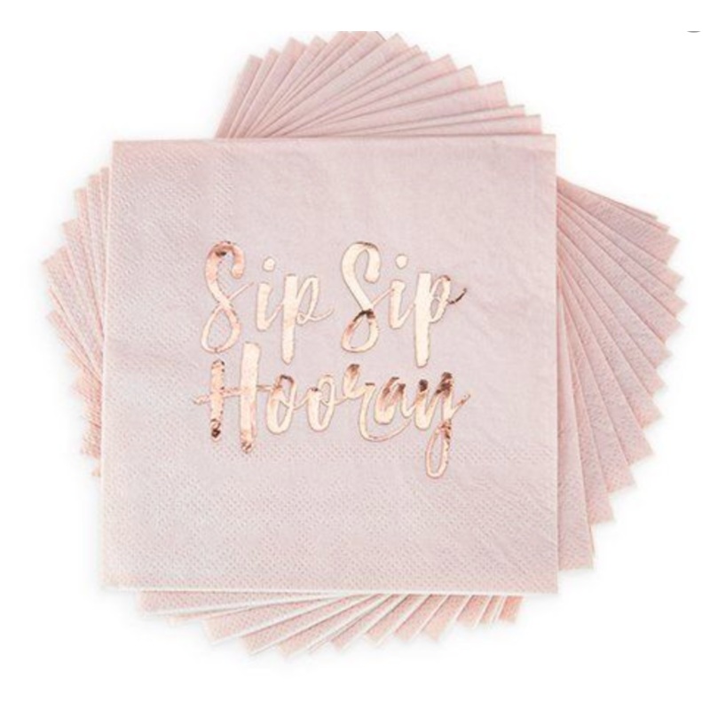 Sip Sip Hooray Napkins