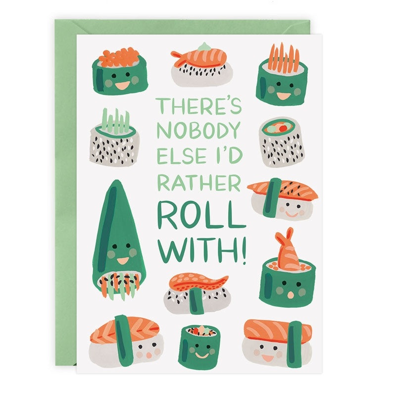 Sushi Roll Card