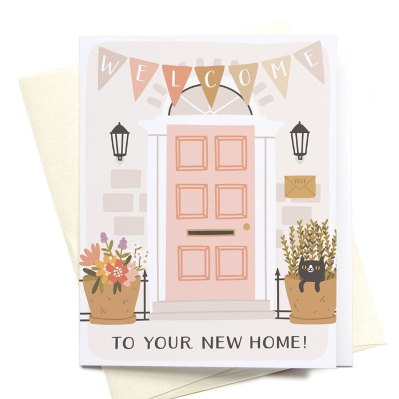 Welcome to Your New Home Card