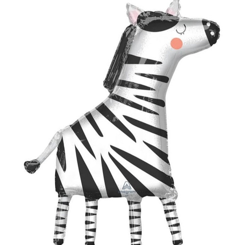 Wild Zebra Balloon