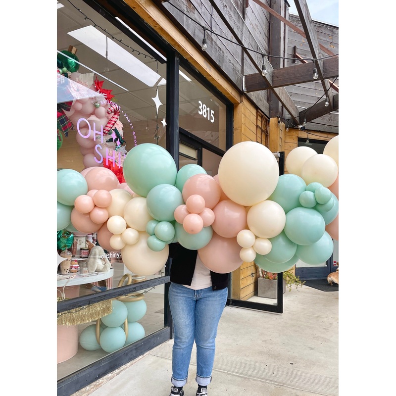 Blush Jade Balloon Garland To-Go