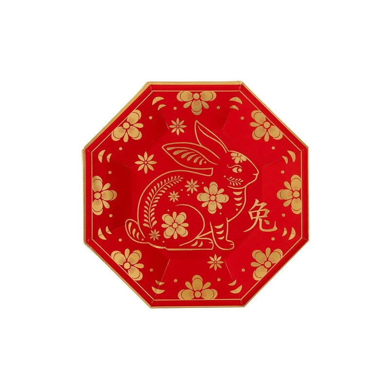 Lunar New Year Year Of The Rabbit Plate