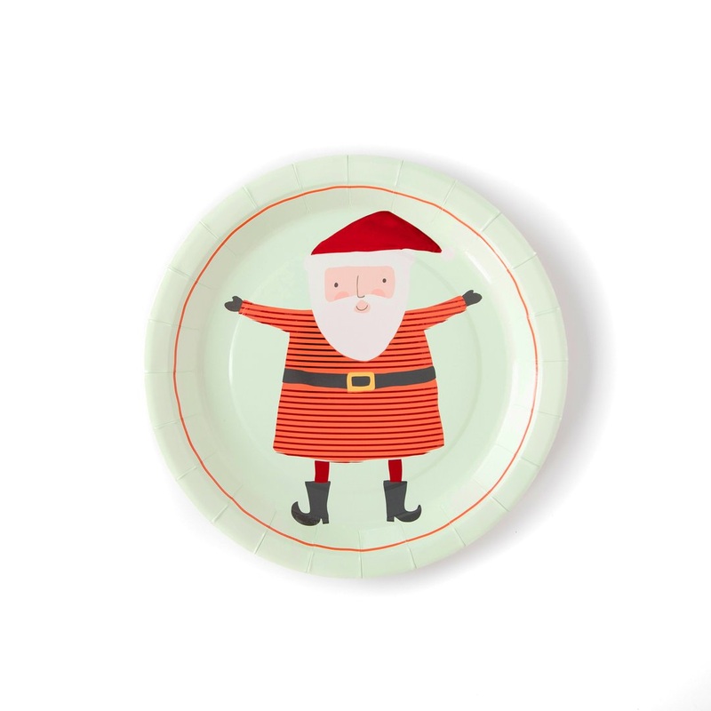 Santa Plates