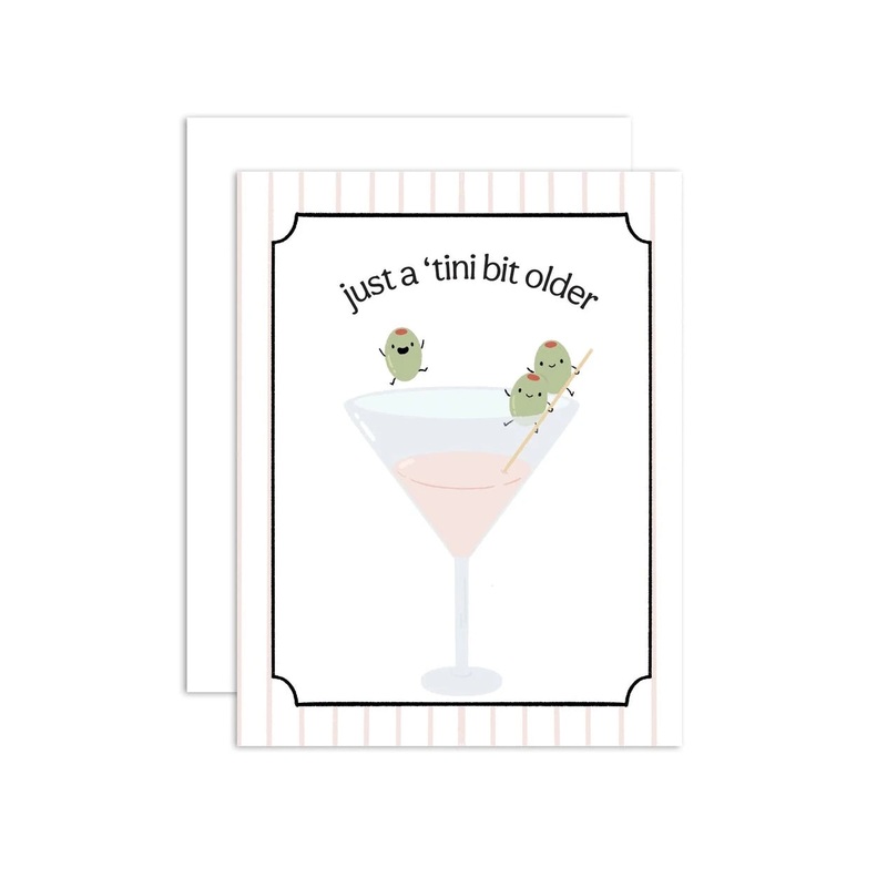 'tini Bit Older Birthday Card
