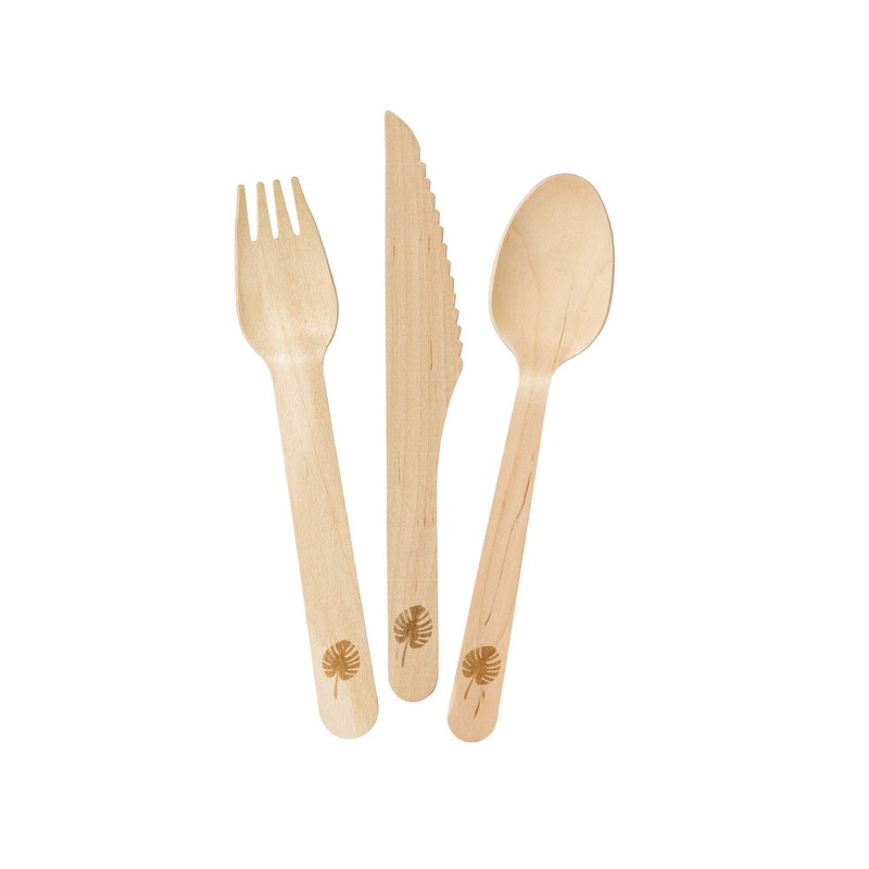 Tropical Wooden Cutlery