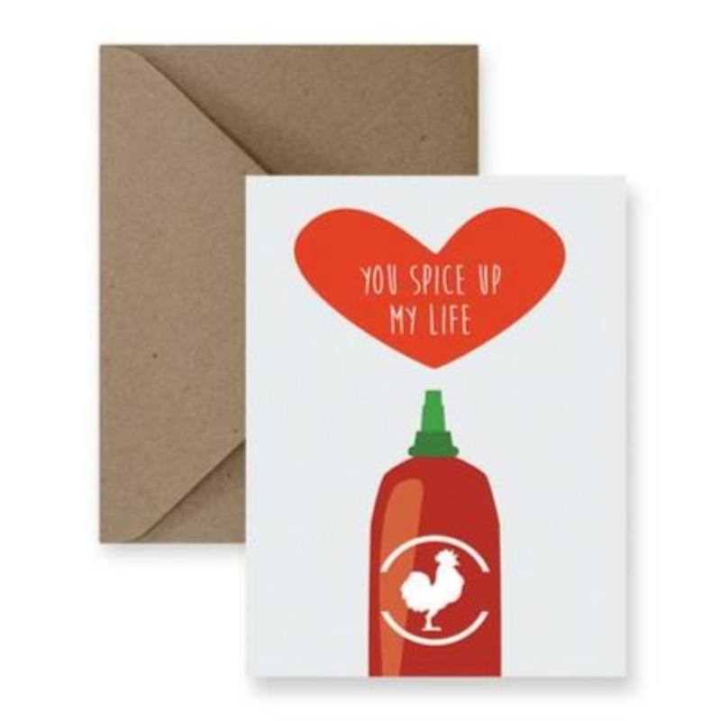 You Spice Up My Life Card