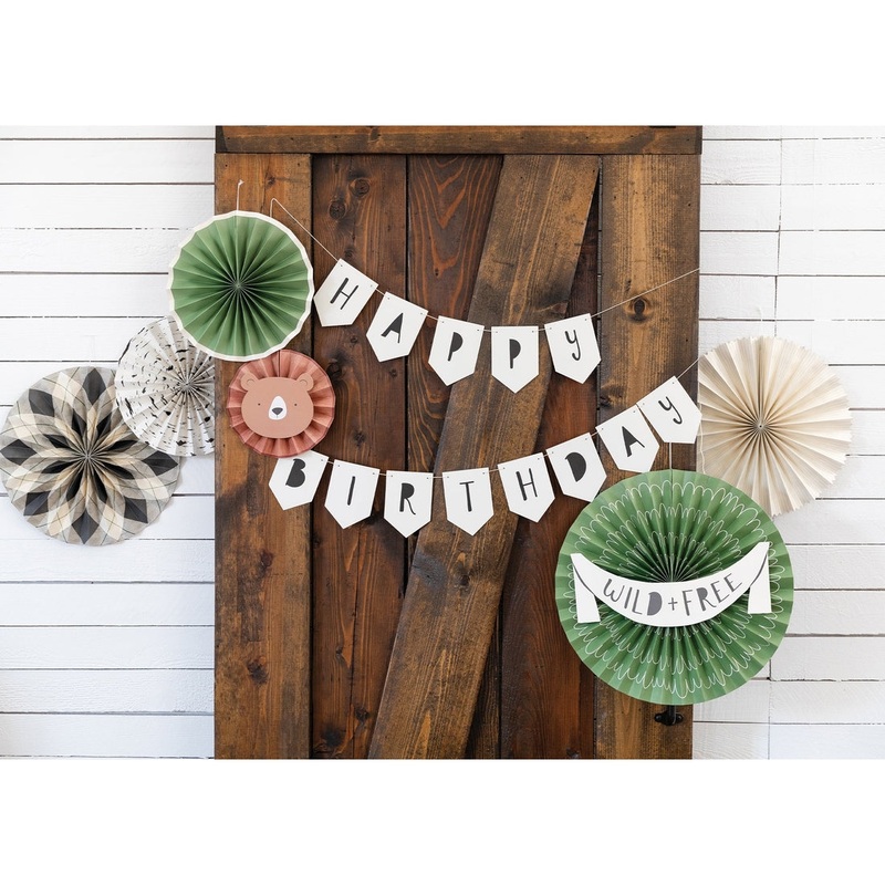Adventure Happy Birthday Banner