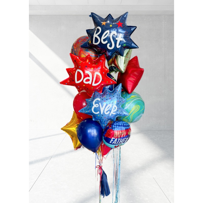 Best Dad Ever Father's Day Balloons
