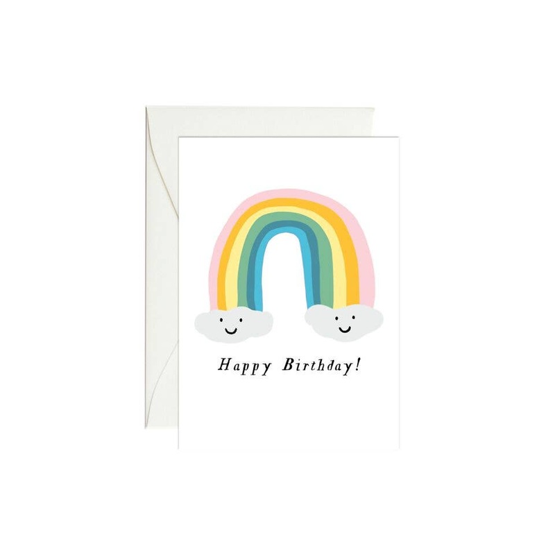 Birthday Rainbow Enclosure Card