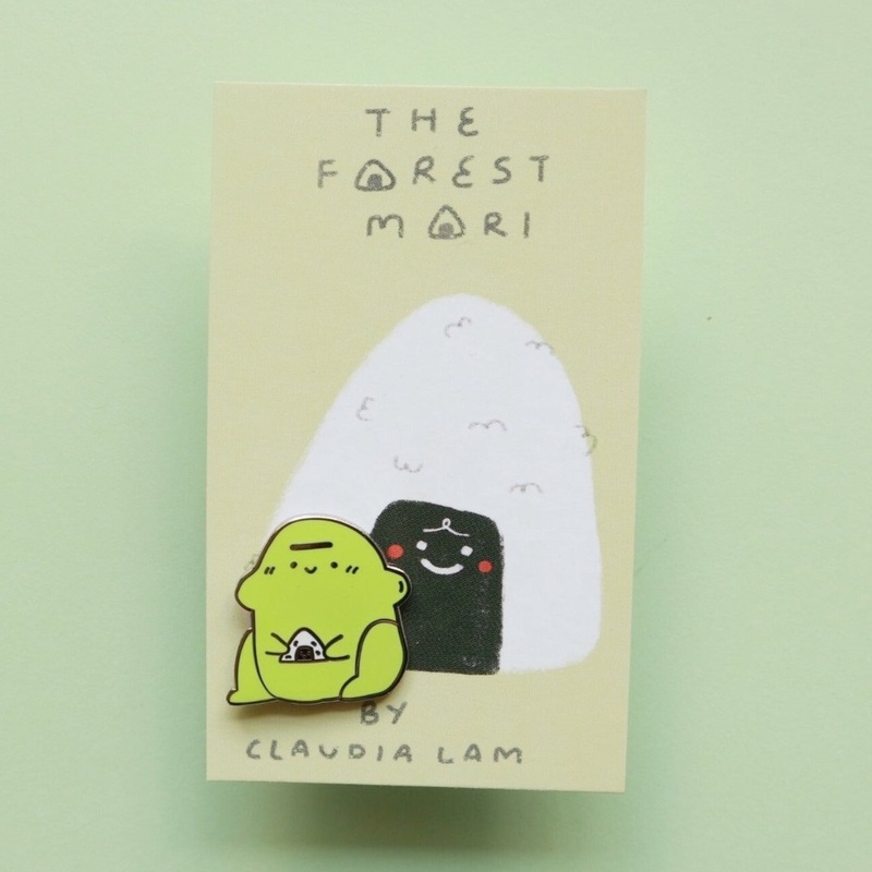 Blob Frog Pin