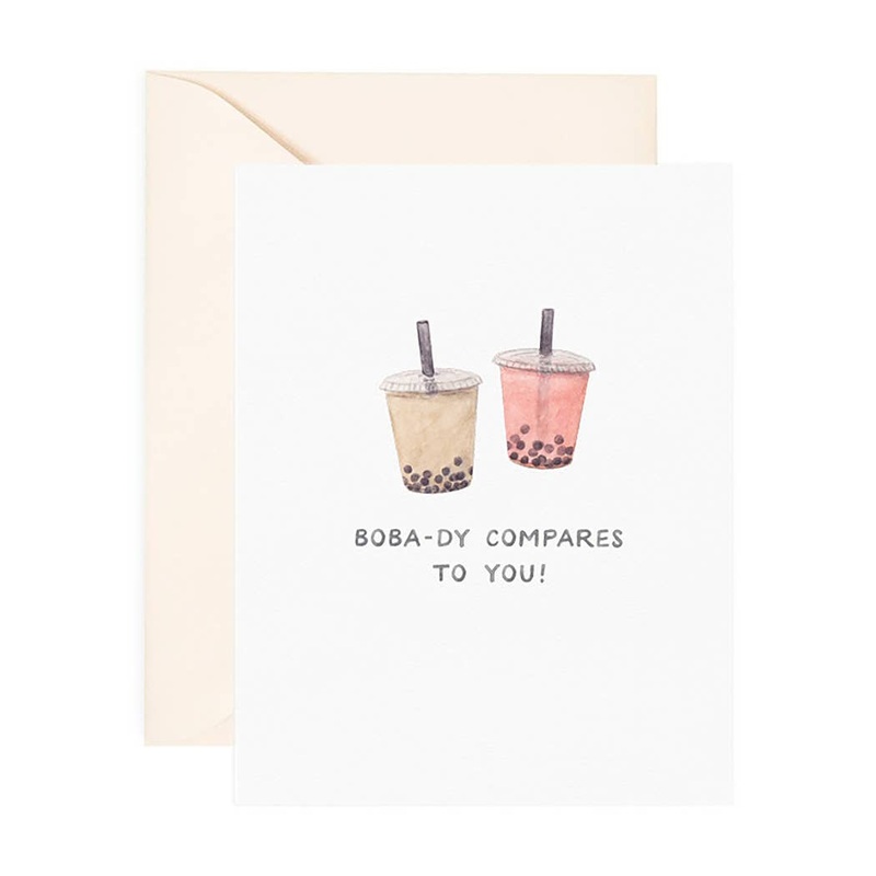Boba-dy Compares Love Card