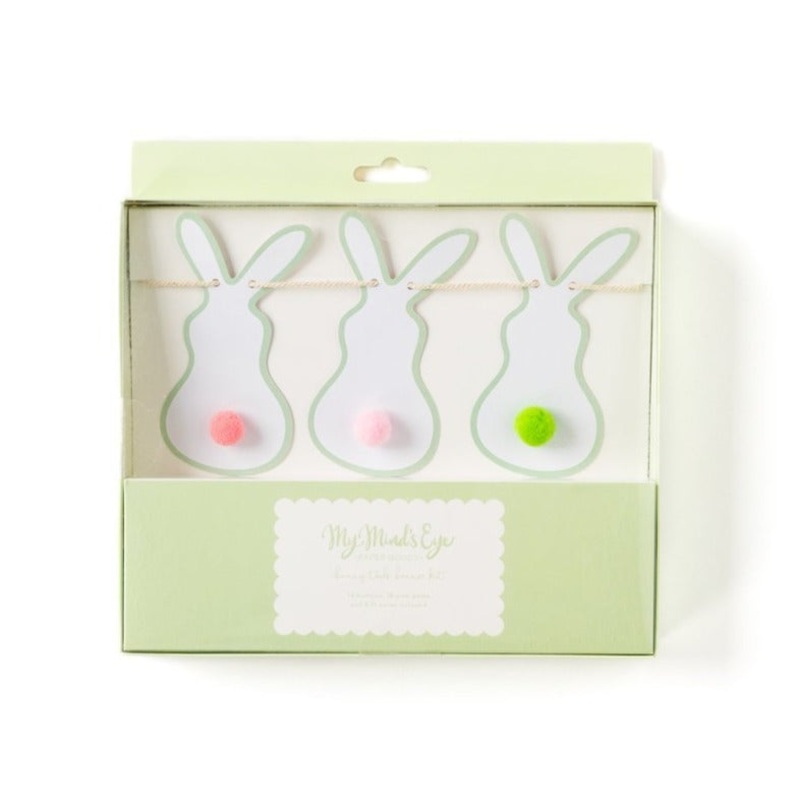 Bunny Tail Easter Banner