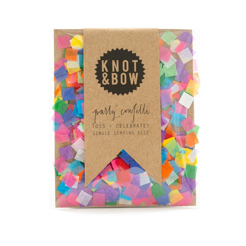 Single Serving Size Rainbow Confetti
