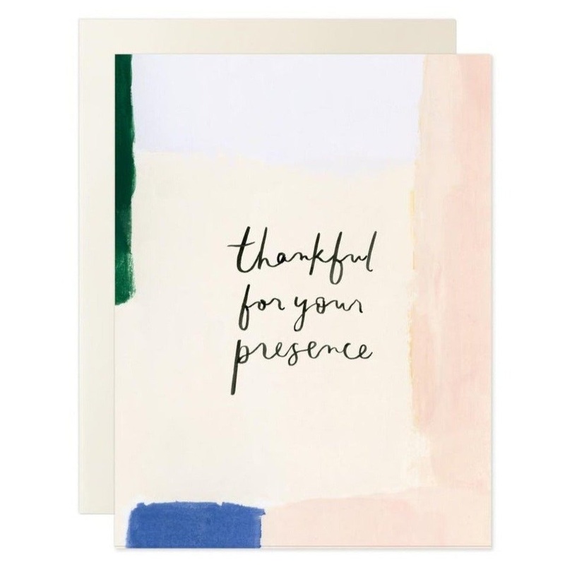 Thankful for Your Presence Card