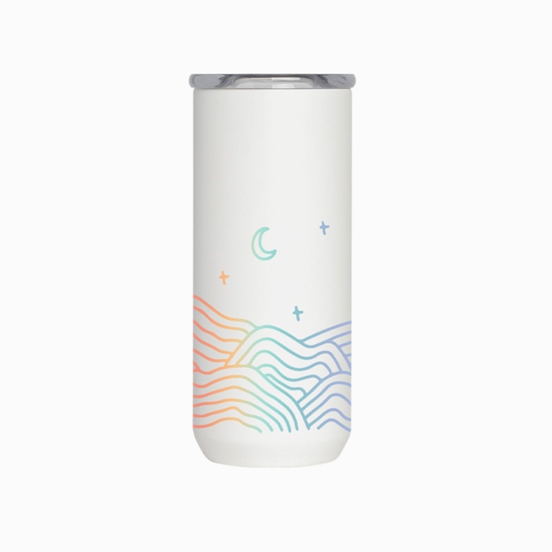 Chill Hills White Everyday Tumbler