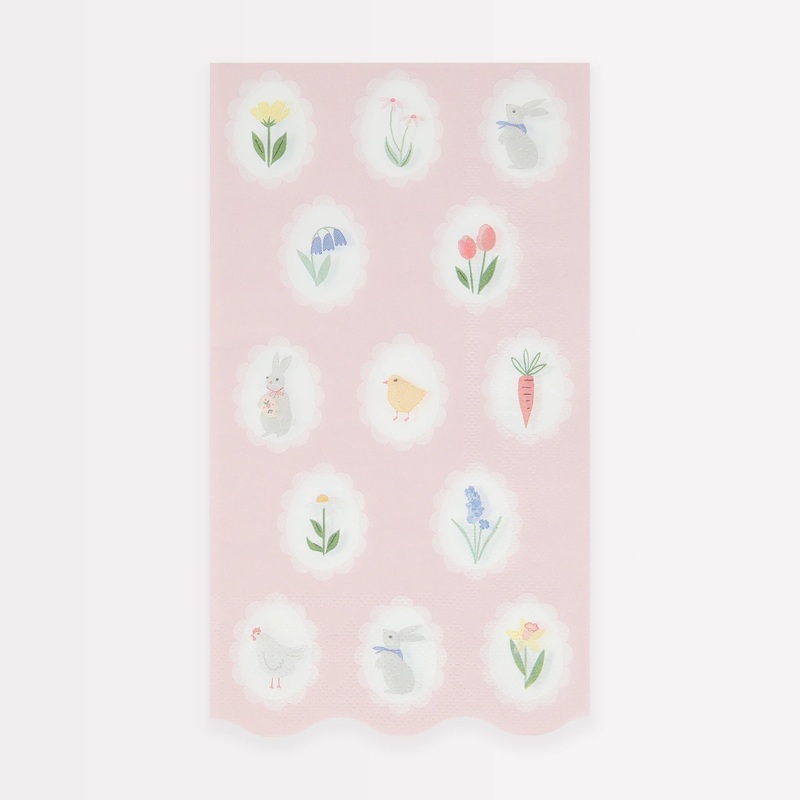 Easter Cameo Napkins