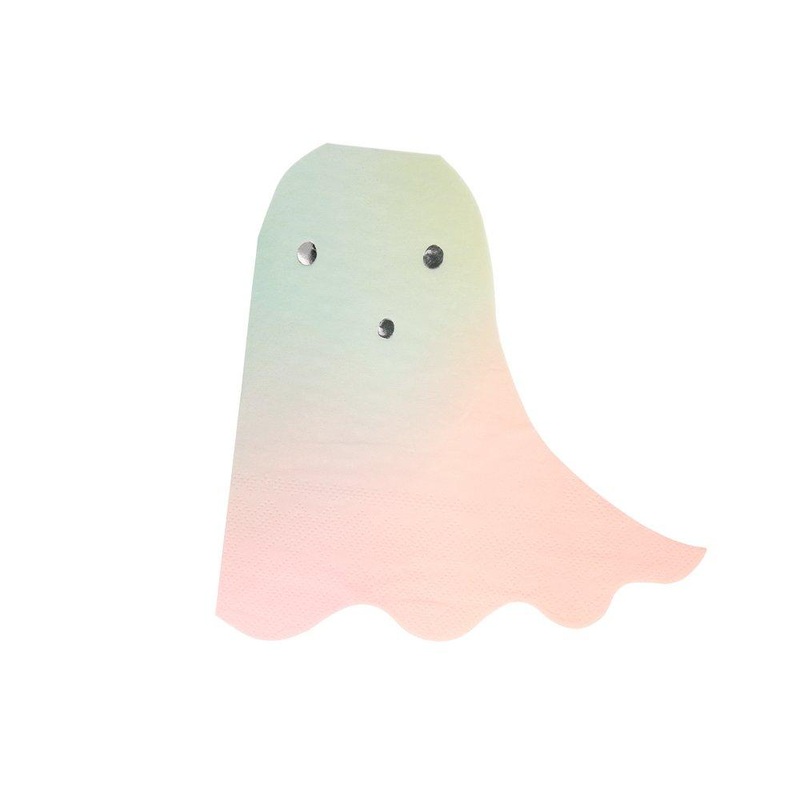 Pastel Halloween Ghost Napkins