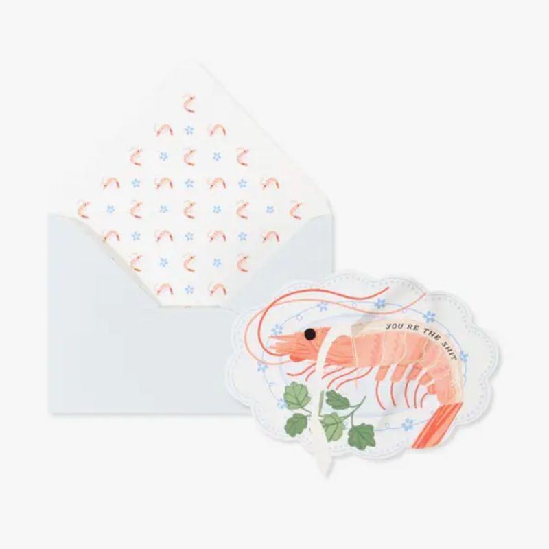 Shrimp Peel Card