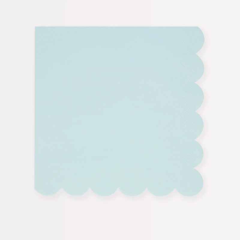Sky Blue Small Napkins