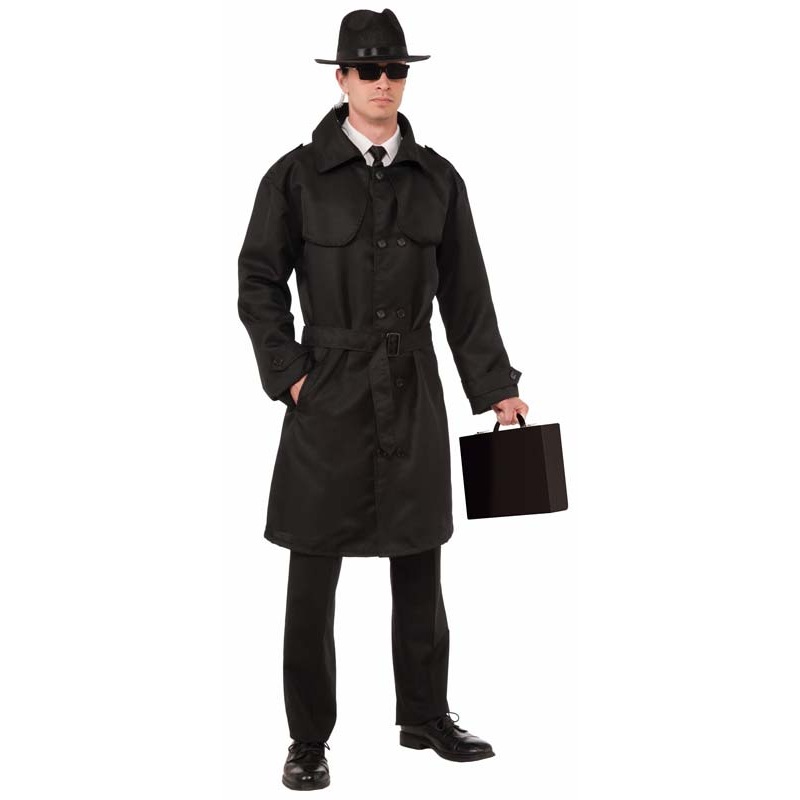 Secret Agent Trench Coat Adult Costume