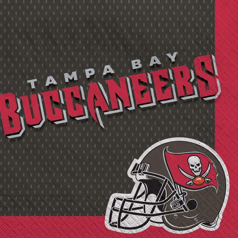 Tampa Bay Buccaneers Luncheon Napkins