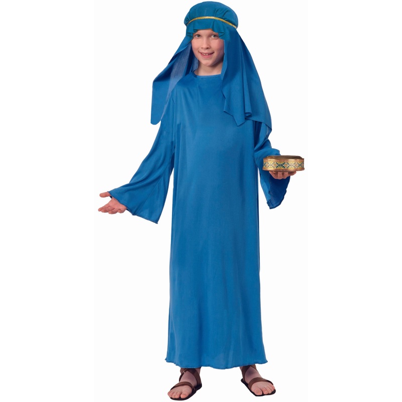 Biblical Times Child Wiseman Blue Costume