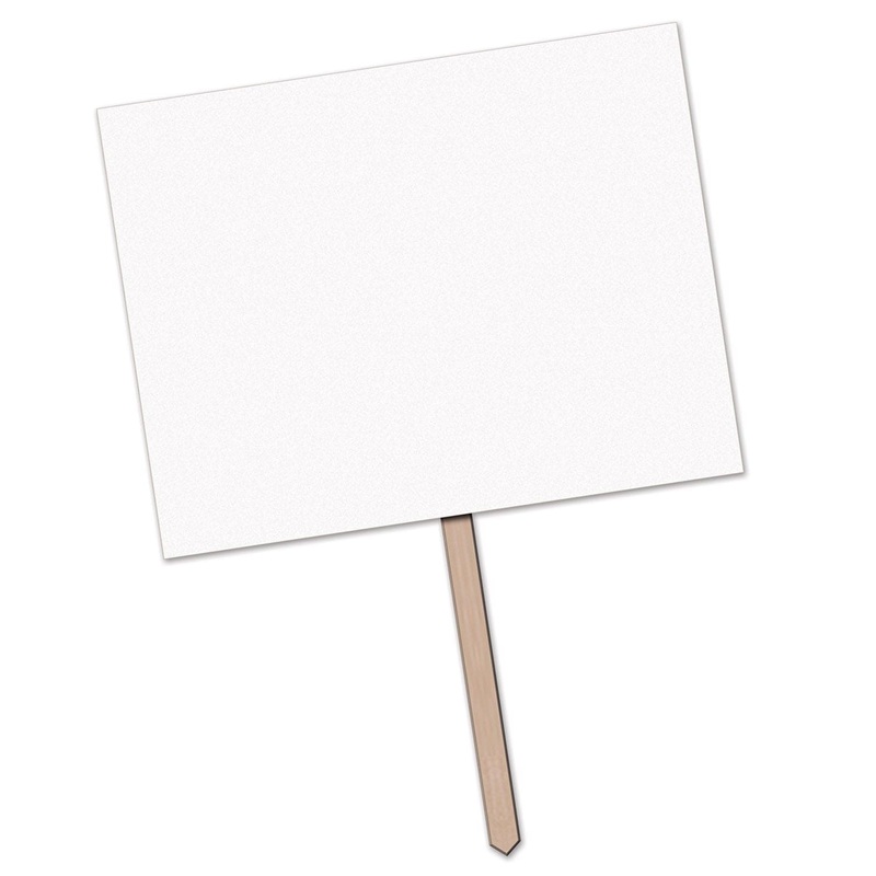 "Blank" Yard Sign 12" x 15"