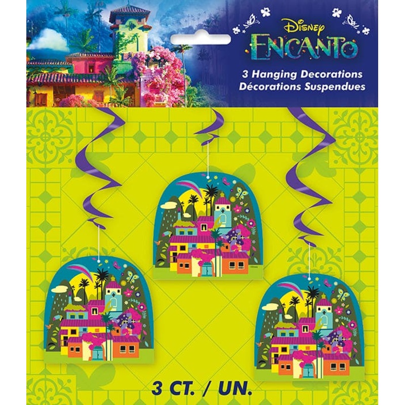 Disney Encanto Hanging Swirl Decoration 3ct