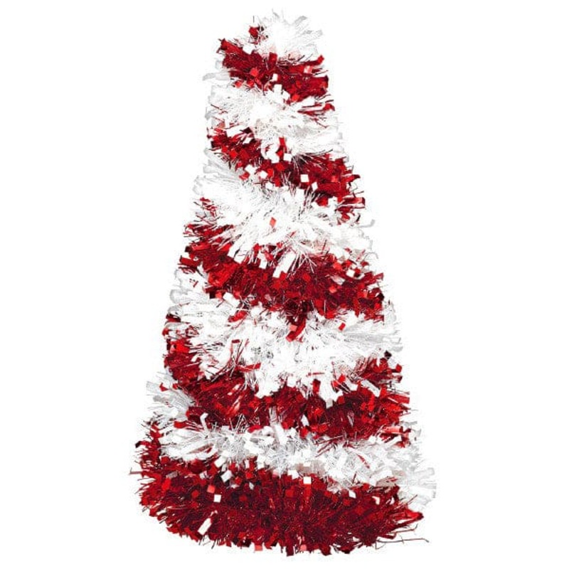 Small Tree 10in Centerpiece - Candy Cane
