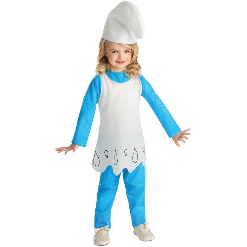Smurfette Smurf's Toddler Girl Costume