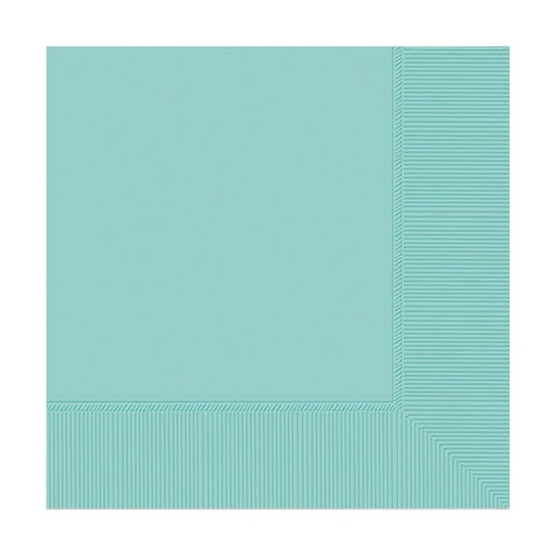 2-Ply Beverage Napkins Robin Egg Blue (40)