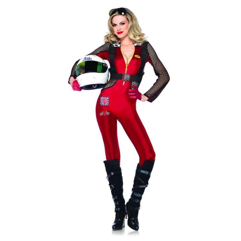Adult Womens Sexy Pit Stop Penny Adult Costume