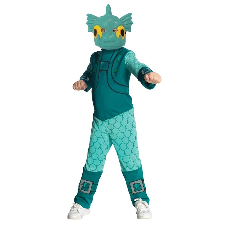 Skylander Academy Video Game Gill Grunt Boys Costume