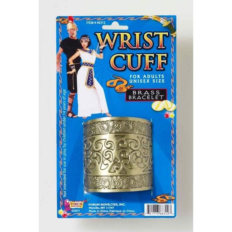 Egyptian Princess of the Desert Brass Wrist Cuff