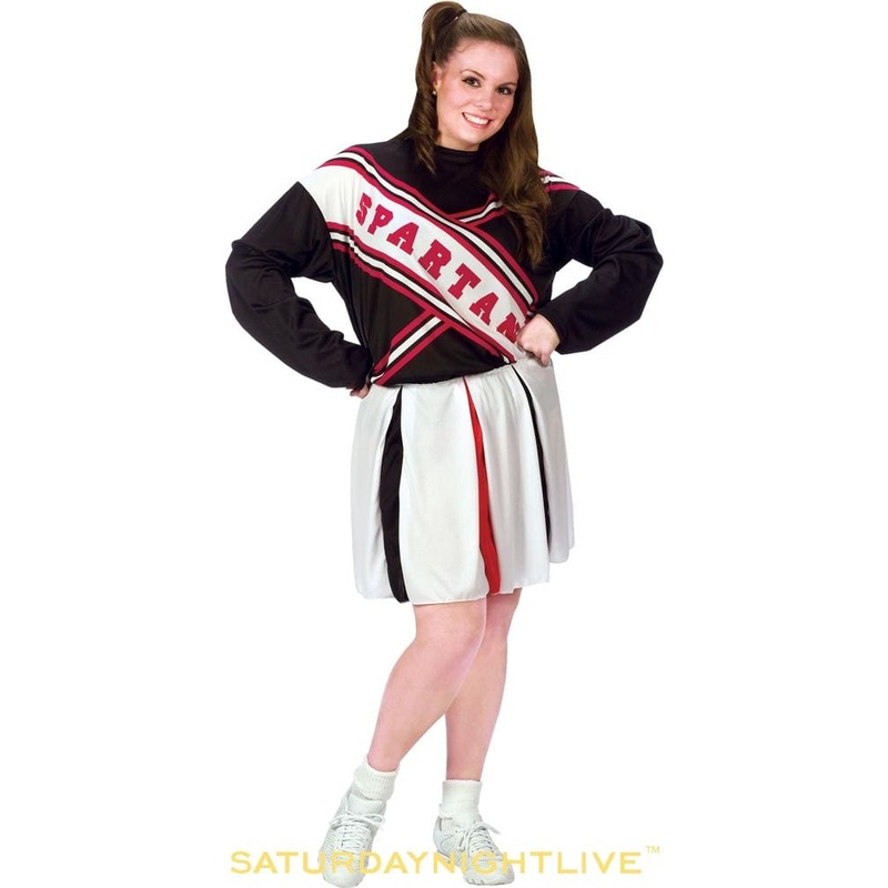 SNL Spartan Cheerleader Women's Plus Size Costume