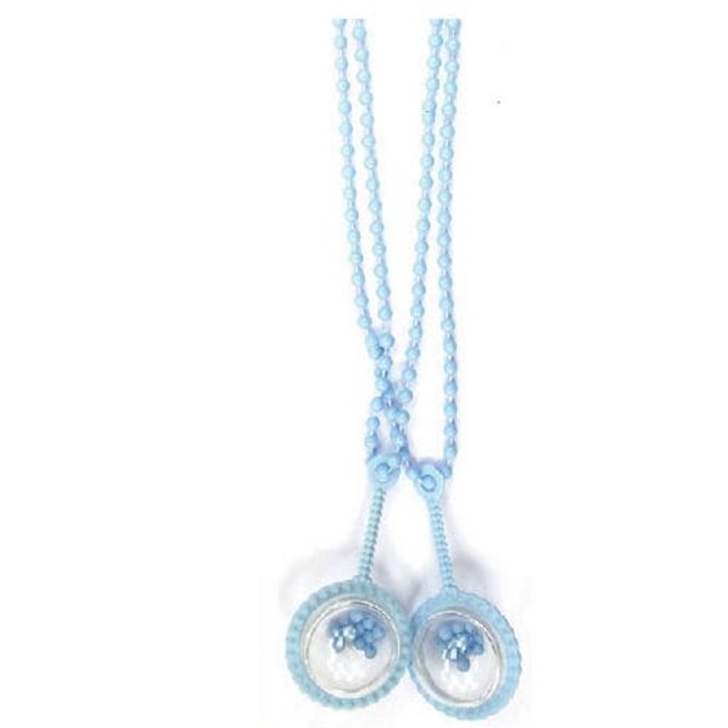Blue Baby Necklaces with Rattle 2ct