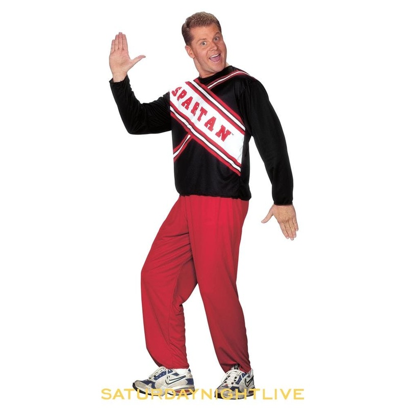 SNL Spartan Cheerleader Men's Costume