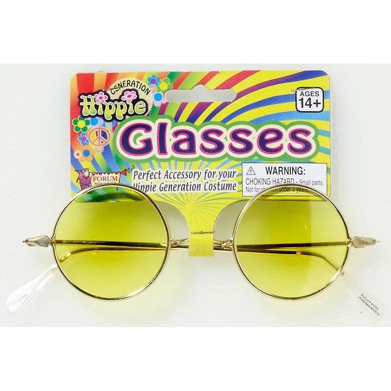 Hippie Yellow Lens Glasses