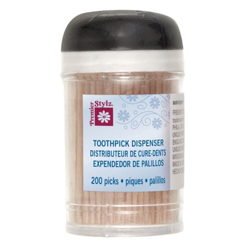 Toothpicks With Dispenser