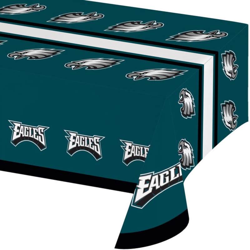 12 pc Bulk Philadelphia Eagles Table Covers
